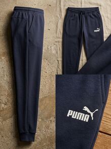 Puma ملابس رجالية ناعمة ومتينة ومريحة للخروج والنادي الرياضي والمنزل 586714-06 - الأزرق - مشاهدة 4