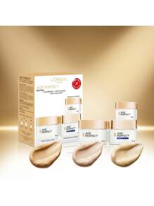 L’Oreal Paris Age Perfect Skin Care Gift Set – Skincare Kit, Anti-Aging, For Mature Skin, Calcium, Suitable For Daily Skincare Routine - White - View 5
