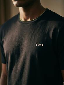 Hugo Boss Men Loungewear Tops Soft Premium Breathable Commuting Sports Outdoor Open Miscellaneous 50478019-962 - Open Miscellaneous - View 3
