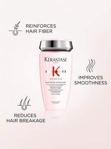Kérastase Genesis Bain Nutri-Fortifiant Shampoo For Dry Weakened Hair 8.5oz/250ml – Shampoo, Anti-Breakage, For Dry Hair, Ginger Zest, Ginger Root, Suitable For Daily Hair Care - Shampoo - View 2