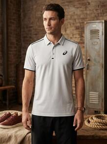Asics MEN'S CORE SS TOP Men Sports Tees & Tanks Classic Fit Quick-Dry Skin-Friendly Weekend Training Casual White 154403-0014 - White - View 2