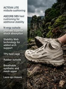 Merrell HYDRO RUNNER - Oyster - View 3