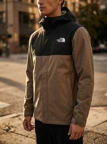The North Face Wander Short-Sleeve Men's Sports Jackets Durable Versatile Waterproof Travel Casual Weekend Grey NF0A3YFM-BOX - Mushroom Grey - View 1