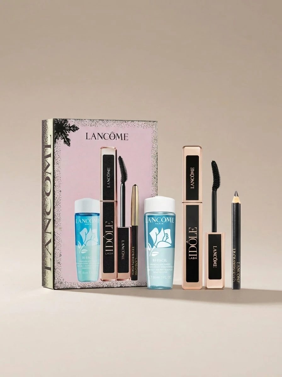 Lancôme Lash IdôLe Eye Makeup Gift Set Set – Mascara Set, Volumizing, For Makeup Enthusiasts, Black, Suitable For Daily Beauty Routine - Multicolor - View 1