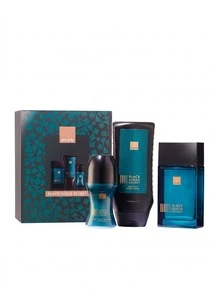 Avon Black Suede Secret Eau De Toilette 100 Ml Gift Set – Fragrance Set, Long-Lasting Fragrance, For Men, Woody, Deep Blue, Suitable For Daily Grooming Routine - EDT - View 5