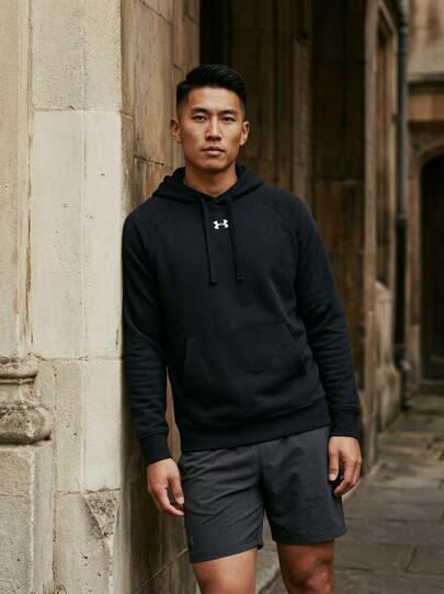 Under Armour UA Men's Sports & Outdoor Hoodies Versatile Warm Lightweight Outdoor School Casual Black 1379500-001