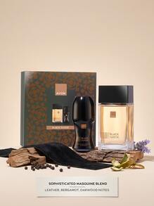 Avon Black Suede Eau De Toilette 100 Ml Gift Set Set – Cologne Gift Set, Long-Lasting, For Men, Woody, Suitable For Daily Wear - Multi Scents - View 2