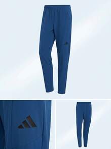 Adidas بنطلون رجالي D4T HYBRID طويل باللون الأزرق المغبر KA7245 - ازرق ضبابي - مشاهدة 3