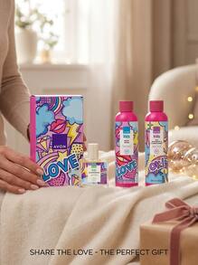 Avon Kids Girls Fruity Scent Gift Set Set – Bath And Body Set, Cleansing, For Girls, Fruity, Pink, Suitable For Birthday Gift - Fruity - View 3