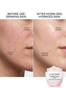 Lancôme Hydra Zen Moisturising And Smoothing Cream 75 Ml – Moisturizer, Anti-Stress, For Sensitive Skin, Rose, Soothing Botanical Extracts, Suitable For Daily Skincare Routine - White - View 4