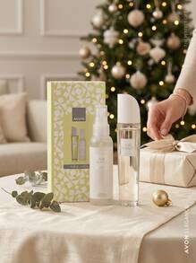 Avon طقم هدية عطر بلانكا للتواليت 50 مل - بتوقيت شرق الولايات المتحدة - مشاهدة 3