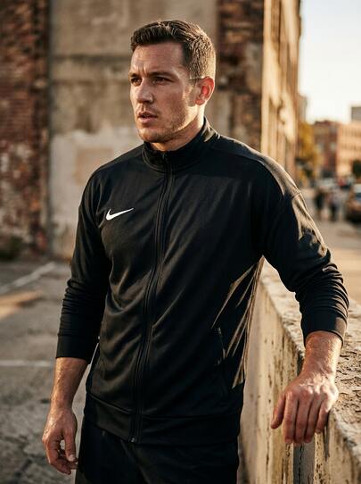 Nike Men Sports Jackets Waterproof Insulated Breathable Daily Training Commuting Black FD7681-010