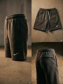 Nike Women Sports Shorts Lightweight Versatile Quick-Dry Beach Sports Weekend Grey IB1243-071 - Grey - View 3