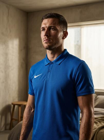 Nike Men Sport Polos Versatile Comfortable Easy To Match Travel Commuting Sports Blue IB1193-463