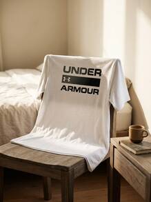 Under Armour SPORTSTYLE Men's Sports Tees & Tanks Breathable Classic Fit Quick-Dry Weekend Sports Outdoor White 1329582-100 - White - View 4