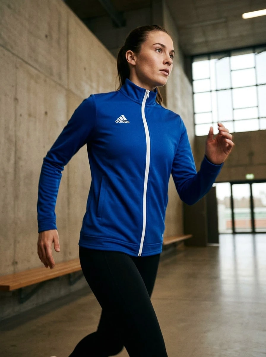 Adidas Women Sports Jackets Insulated Breathable Packable Daily Training Commuting HG6293 - Blue - View 1