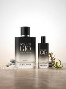 Armani Acqua Di Giò Profondo Parfum 100 Ml + 15 Ml Gift Set - White - View 2