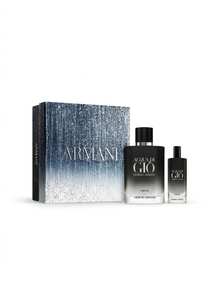 Armani Acqua Di Giò Profondo Parfum 100 Ml + 15 Ml Gift Set - White - View 5