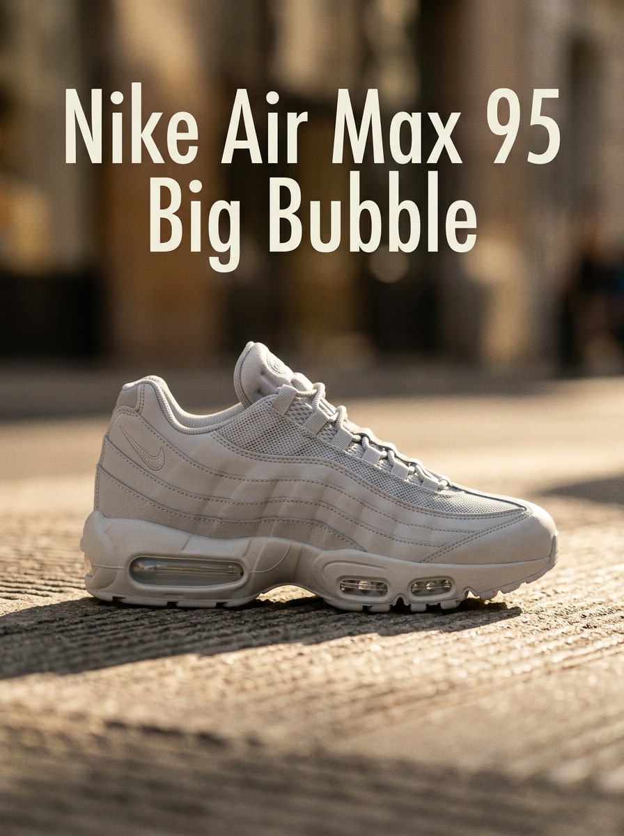 Nike Air Max 95 Men's Casual Athletic Shoes Snug Fit Padded Breathable Casual Weekend Walking Grey HM8755-002 - Grey - View 1