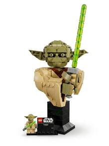 LEGO تمثال نصفي يودا™ من النجوم™ للأطفال 18 سنة+ 75438 - متعدد الألوان - مشاهدة 5