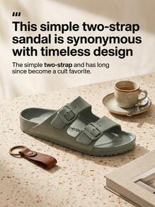 Birkenstock ARIZONA Women Flat Sandals Quick-Dry Easy To Match Anti-Slip Casual Daily Weekend 1029538 - Pure Sage - View 2