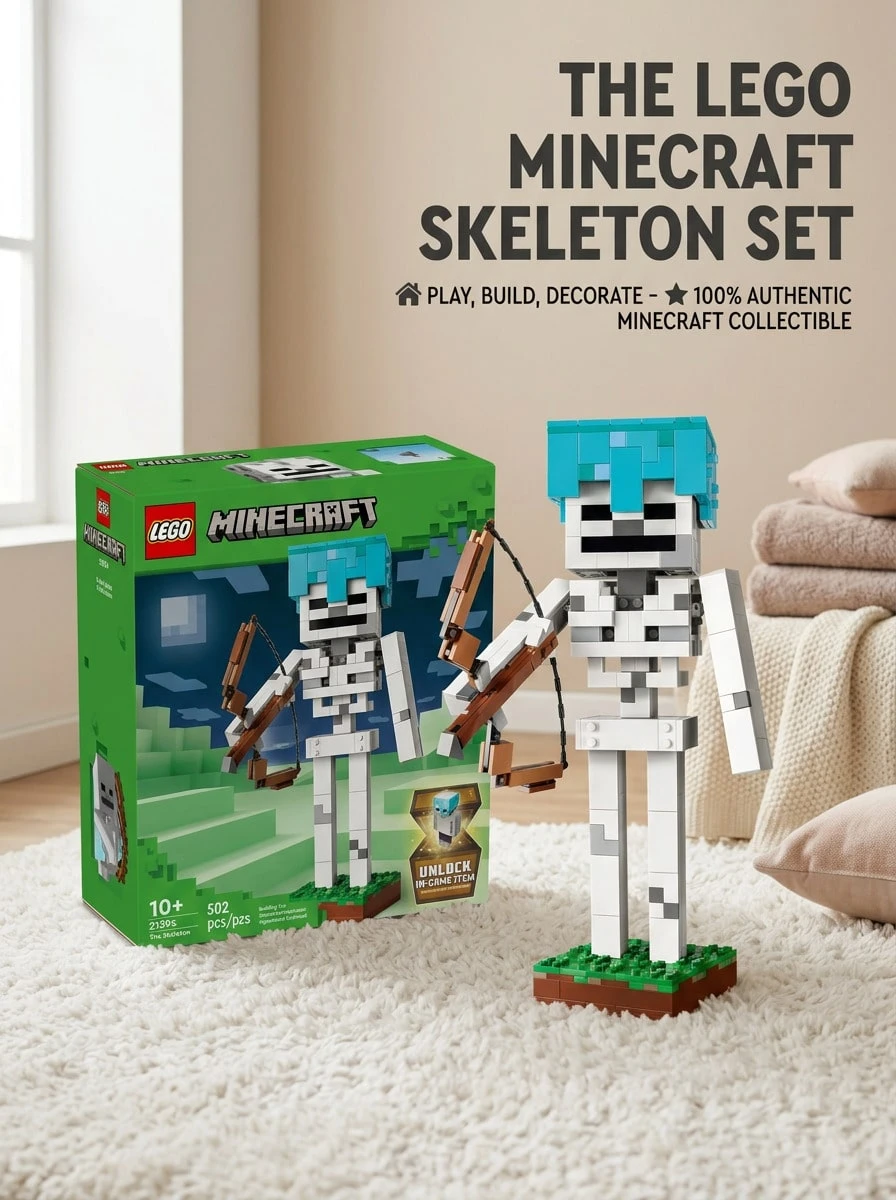 LEGO Minecraft ® The Skeleton Kids 10 Years+ 21594 - Multicolor - View 1
