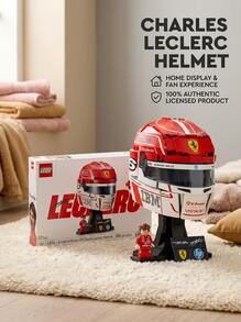 LEGO® Editions ® خوذة Scuderia Ferrari HP Charles Leclerc للأطفال 14 سنة+ 43014 - متعدد الألوان - مشاهدة 1
