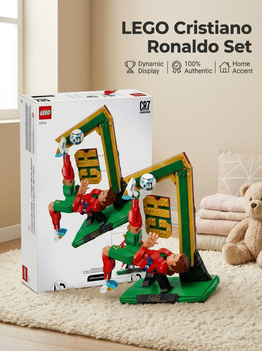 LEGO® Editions ® Cristiano Ronaldo – Voetballegende Kinderen 12 Jaar+ ...
