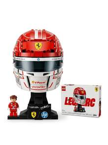 LEGO® Editions ® خوذة Scuderia Ferrari HP Charles Leclerc للأطفال 14 سنة+ 43014 - متعدد الألوان - مشاهدة 5