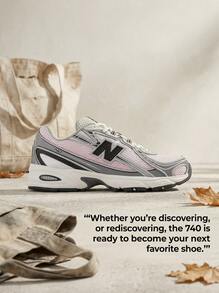 New Balance Women's Casual Athletic Shoes Responsive Durable Classic Gym Commuting Training Pink U740YG2 - Pink Granite with Mineral and Garter Snake - View 5