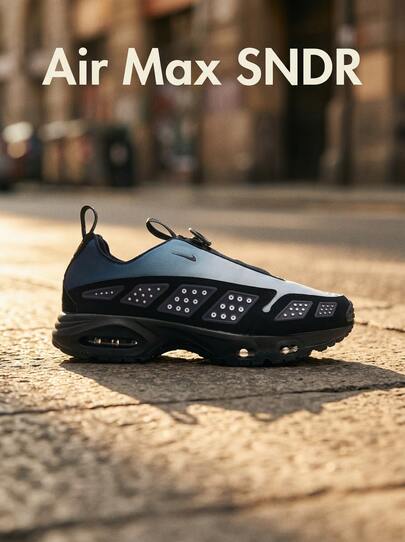Nike Air Max Sunder Women's Casual Athletic Shoes Classic Retro Comfortable Office School Daily Black HJ8080-401