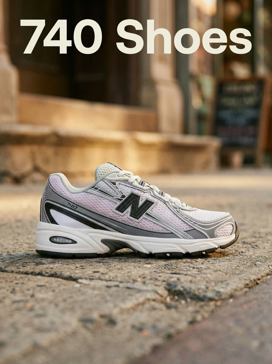 New Balance Women's Casual Athletic Shoes Responsive Durable Classic Gym Commuting Training Pink U740YG2 - Pink Granite with Mineral and Garter Snake - View 1