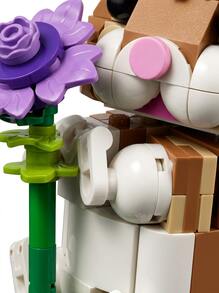 LEGO كريتور 3-في-1 ® هامستر لطيف مع زهرة للأطفال 7 سنوات+ 31376 - متعدد الألوان - مشاهدة 6