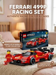 LEGO Speed Champions ® Ferrari 499P Kids 9 Years+ 77261 - Multicolor - View 3