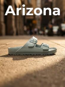 Birkenstock ARIZONA Women Flat Sandals Quick-Dry Easy To Match Anti-Slip Casual Daily Weekend 1029538 - Pure Sage - View 1