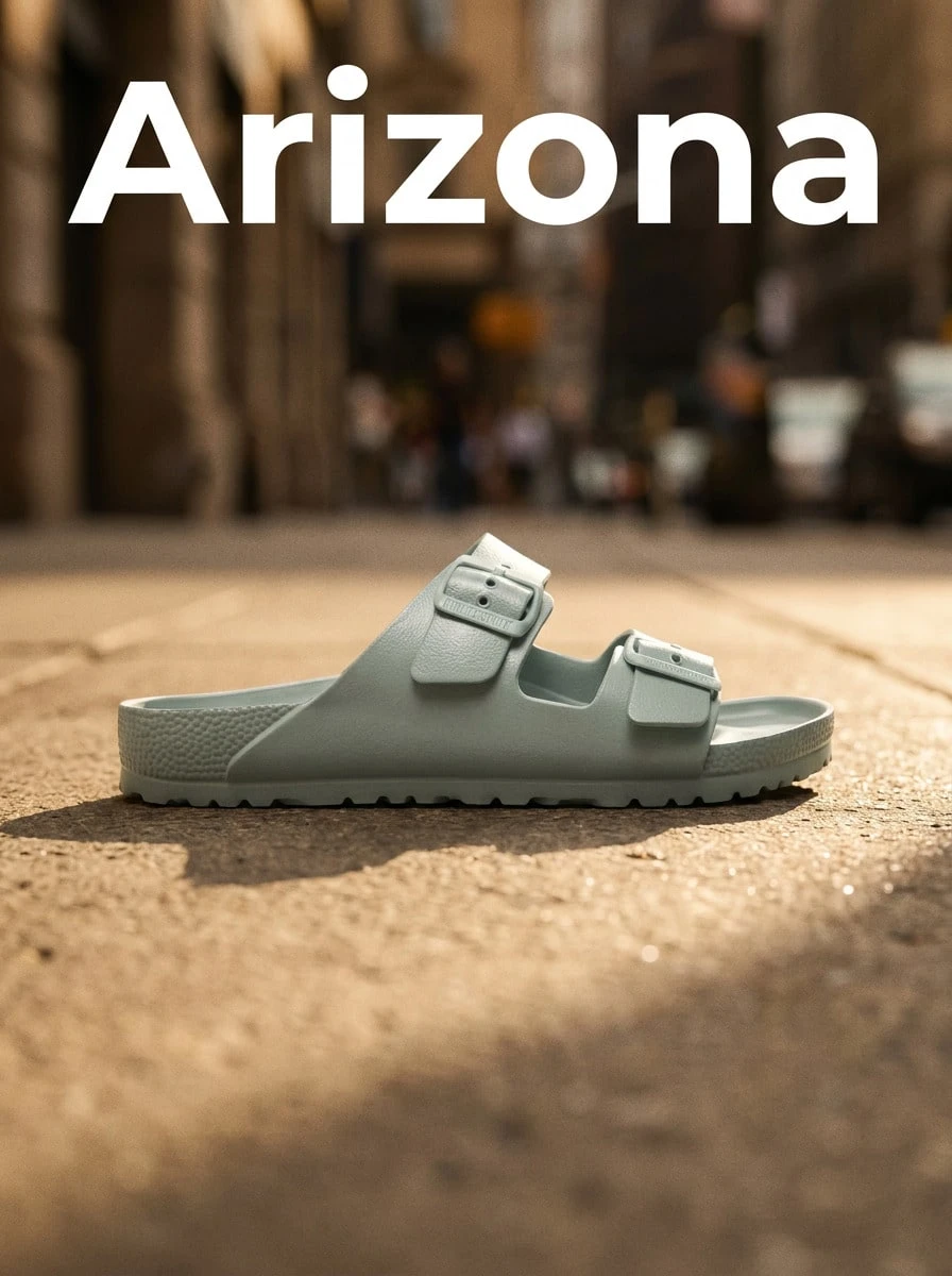 Birkenstock ARIZONA Women Flat Sandals Quick-Dry Easy To Match Anti-Slip Casual Daily Weekend 1029538 - Pure Sage - View 1