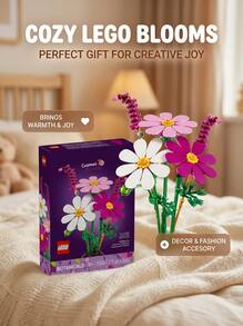 LEGO Botanicals ® Cosmos Flowers Kids 9 Years+ 11514 - Multicolor - View 3