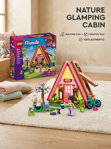 LEGO Friends ® كوخ التخييم الطبيعي للأطفال من عمر 6 سنوات+ 42682 - متعدد الألوان - مشاهدة 1