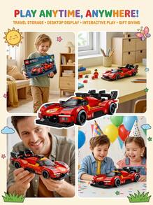 LEGO Speed Champions ® Ferrari 499P Kids 9 Years+ 77261 - Multicolor - View 4