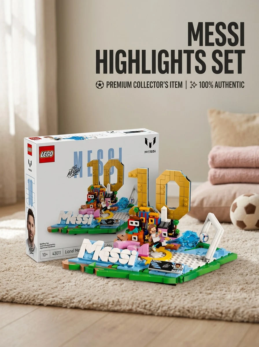 LEGO® Editions ® Lionel Messi – Soccer Highlights Kids 10 Years+ 43011 - Multicolor - View 1