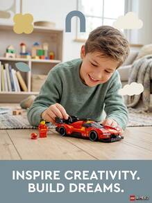 LEGO Speed Champions ® Ferrari 499P Kids 9 Years+ 77261 - Multicolor - View 2