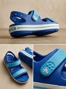 Crocs صندل أطفال كروسباند كروزر أزرق CR209424 - الأزرق - مشاهدة 4