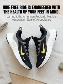 Nike Free Ride Kids' Sneakers Sporty Responsive Comfortable Weekend Walking Running IO1642-005 - Multicolor - View 2