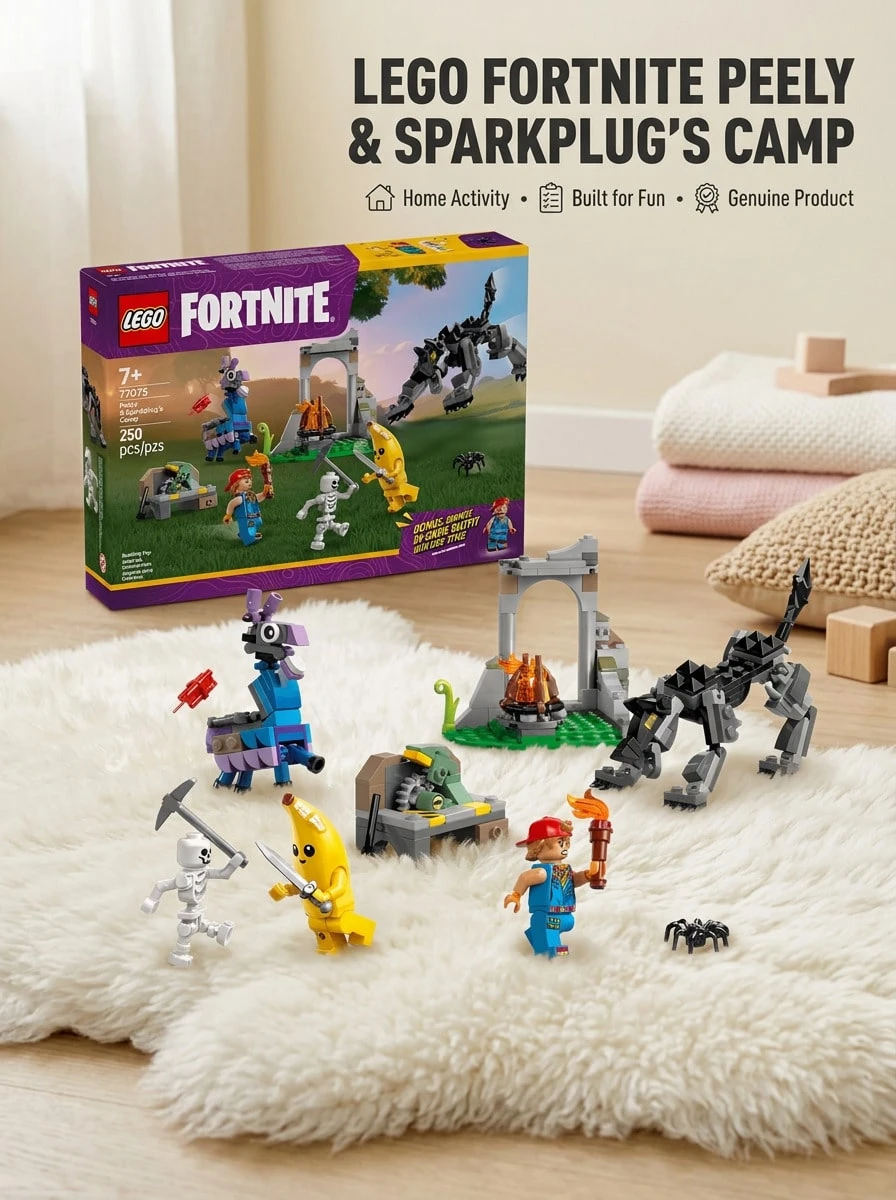 LEGO® Fortnite ® Peely & Sparkplug's Camp Kids 7 Years+ 77075 - Multicolor - View 1