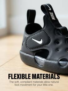 Nike Sunray Protect Baby Sandals Lightweight Adjustable Comfortable Walking Summer Beach HF6278-001 - Black - View 5
