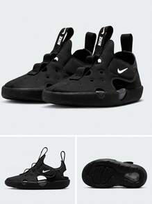 Nike Sunray Protect Baby Sandals Lightweight Adjustable Comfortable Walking Summer Beach HF6278-001 - Black - View 4