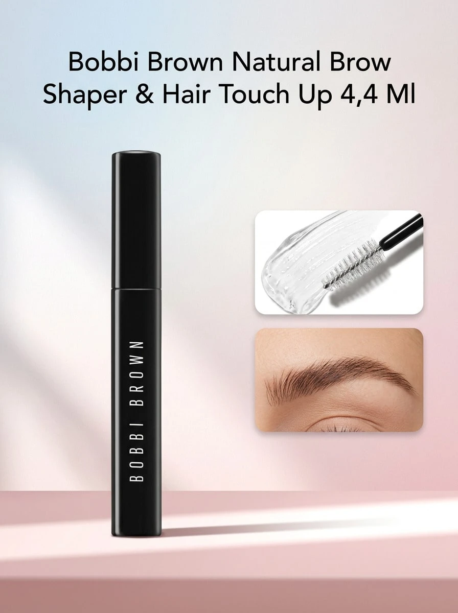 Bobbi Brown Natural Brow Shaper & Hair Touch Up 4,4 Ml – Brow Gel, Shaping, For Women, Deep Brown, Suitable For Daily Makeup Routine - Clear - View 1