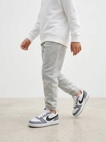 Nike Court Borough Kids' Sneakers Durable Classic Retro Office Weekend Walking DV5456-016 - Vit/Grå - Visa 6