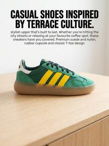 Adidas Barreda Teen Sneakers Premium Modern Anti-Slip Office School Daily Red JQ8852 - Green - View 2