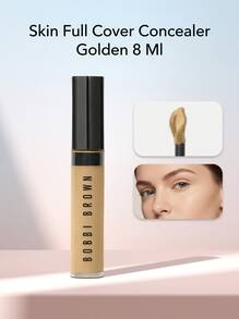 Bobbi Brown Skin Full Cover Concealer Golden 8 Ml – Concealer, Long-Wear, For Women With Dark Circles, Medium Tan, Suitable For Daily Makeup Routine - Golden - View 1
